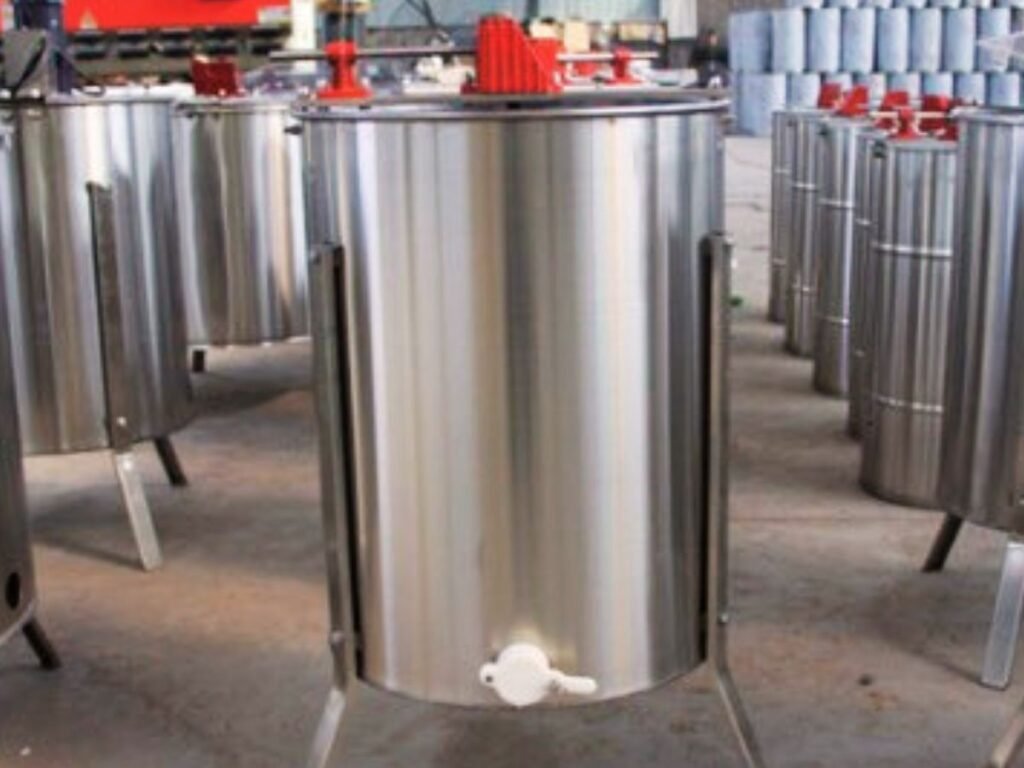 Bulk order of mixed Manual Honey Extractors supplied to The Regional Distributor in a case study, demonstrating scalable solutions for beekeeping equipment distribution