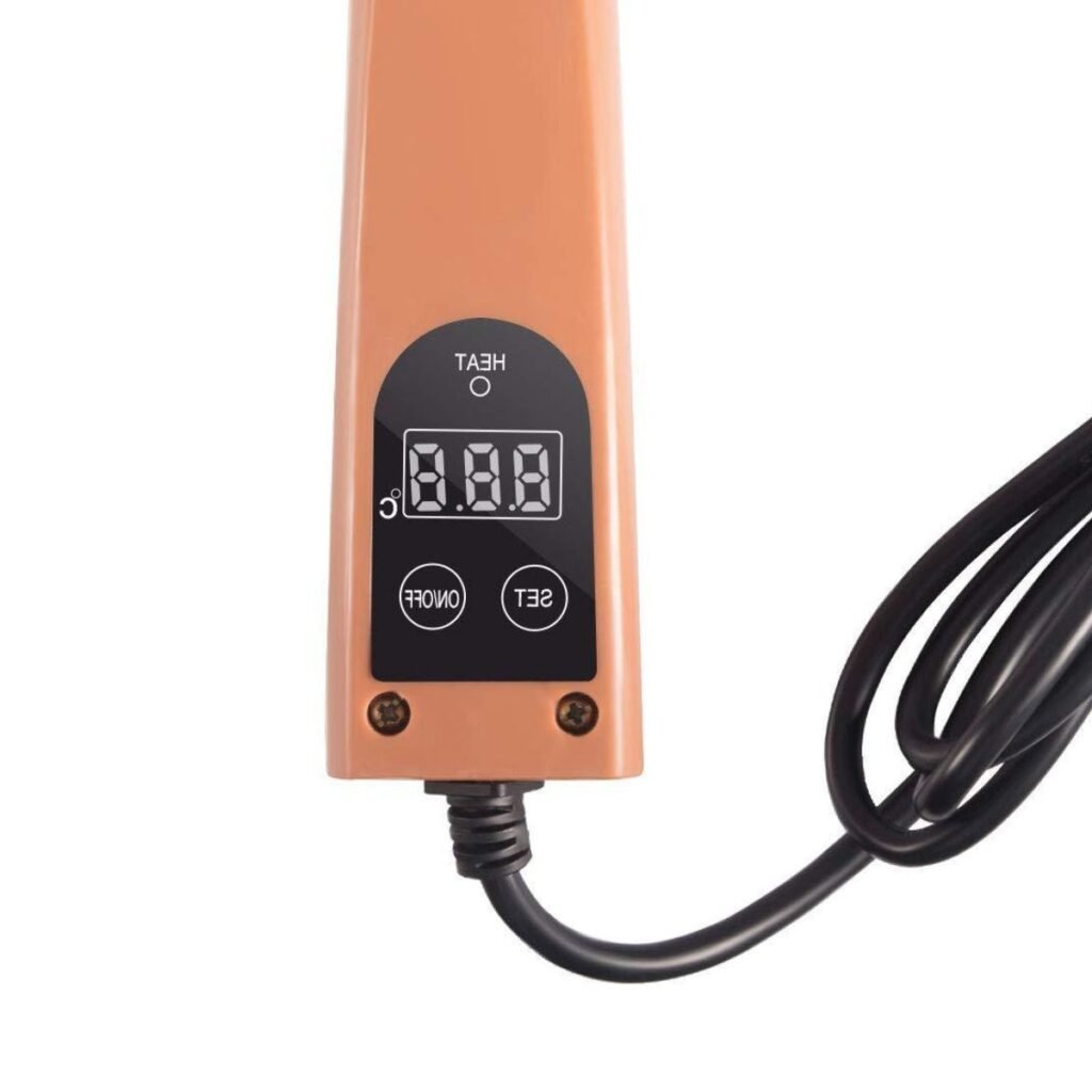 Digital thermostat handle with °C display on BBE-029 electric uncapping knife