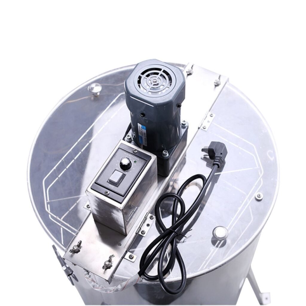 Case study: BuzzBeeEquip 8-frame electric stainless steel honey extractor with stand and honey gate improving throughput and yield