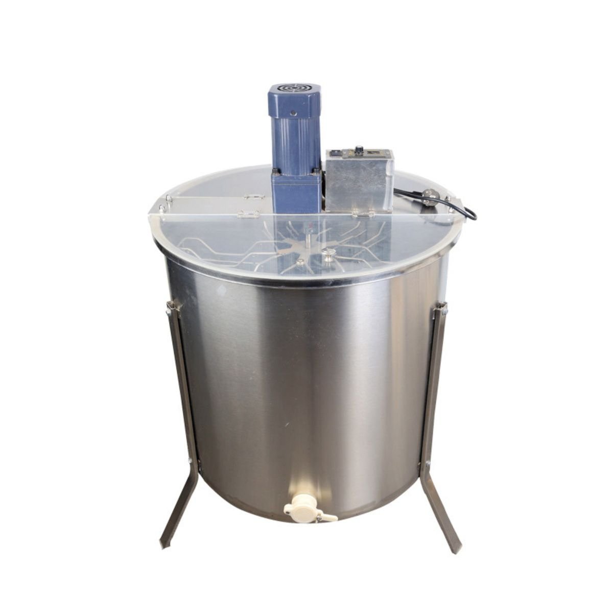 6-Frame Electric Stainless Steel Honey Extractor - Image 2