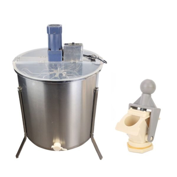 6-Frame Electric Stainless Steel Honey Extractor - Image 3