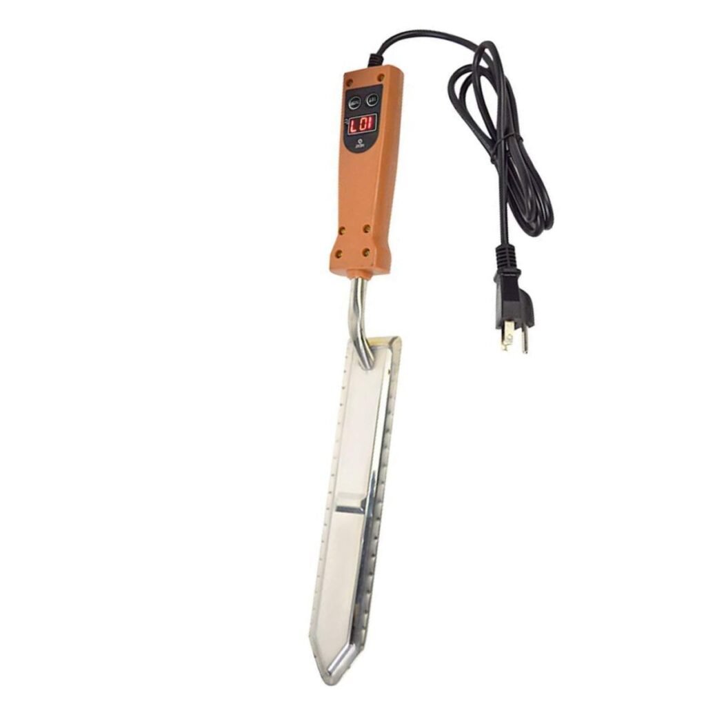 BuzzBeeEquip BBE-26 electric uncapping knife with thermostat, 304 stainless blade, US plug