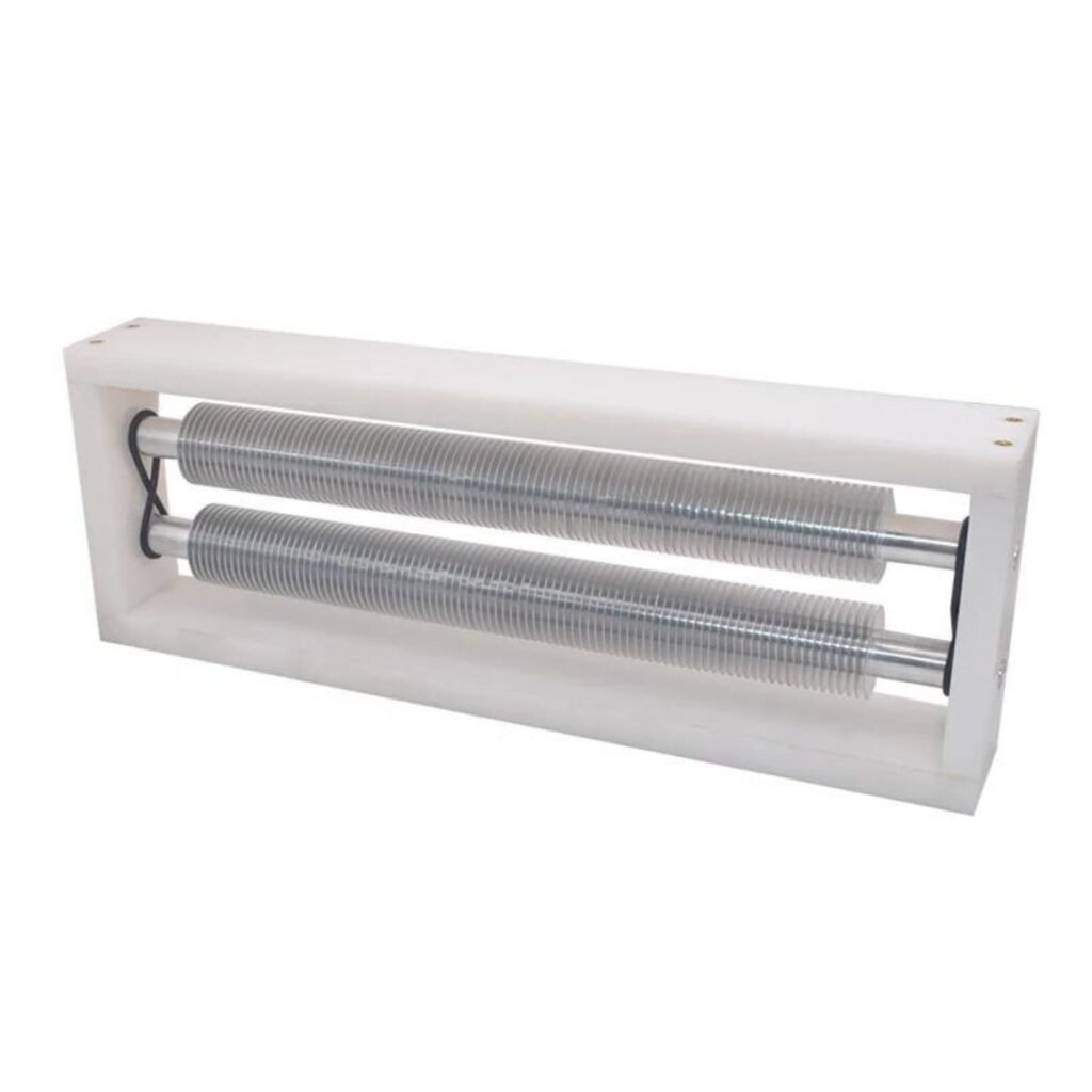 Top perspective of BBE-RU-01 manual roller uncapper showing CNC aluminum rollers and O-ring drive