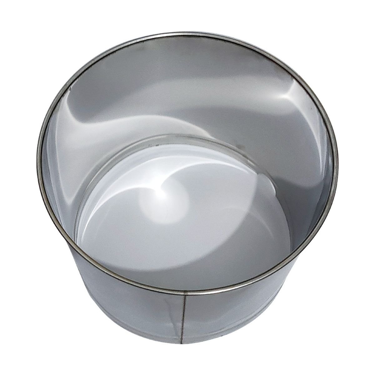 Stainless collection bowl for manual honey press