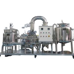 BuzzBeeEquip full turnkey honey processing line with integrated honey processor and low-temperature vacuum concentrator, 304 stainless steel tanks, pumps and filters for commercial honey factories