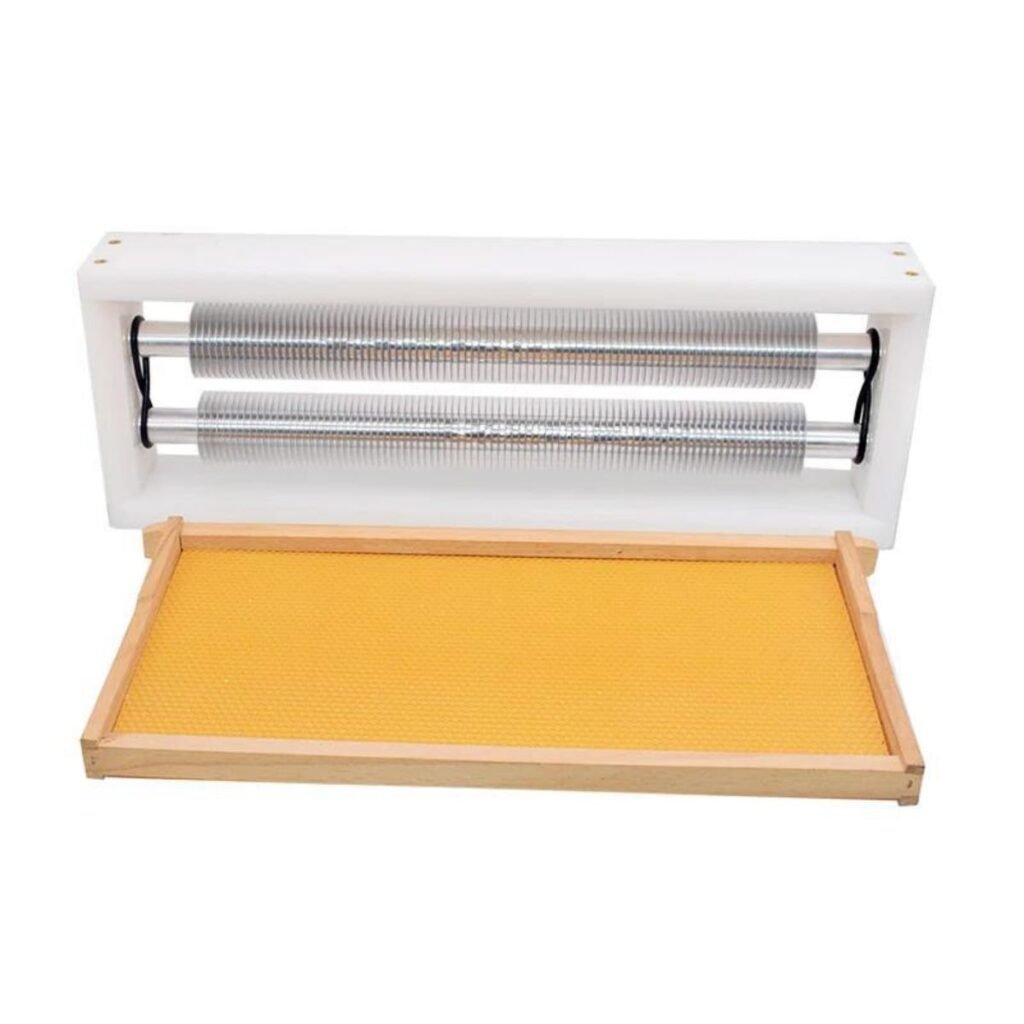 BBE-RU-01 Double Roller Uncapper with Langstroth Frame