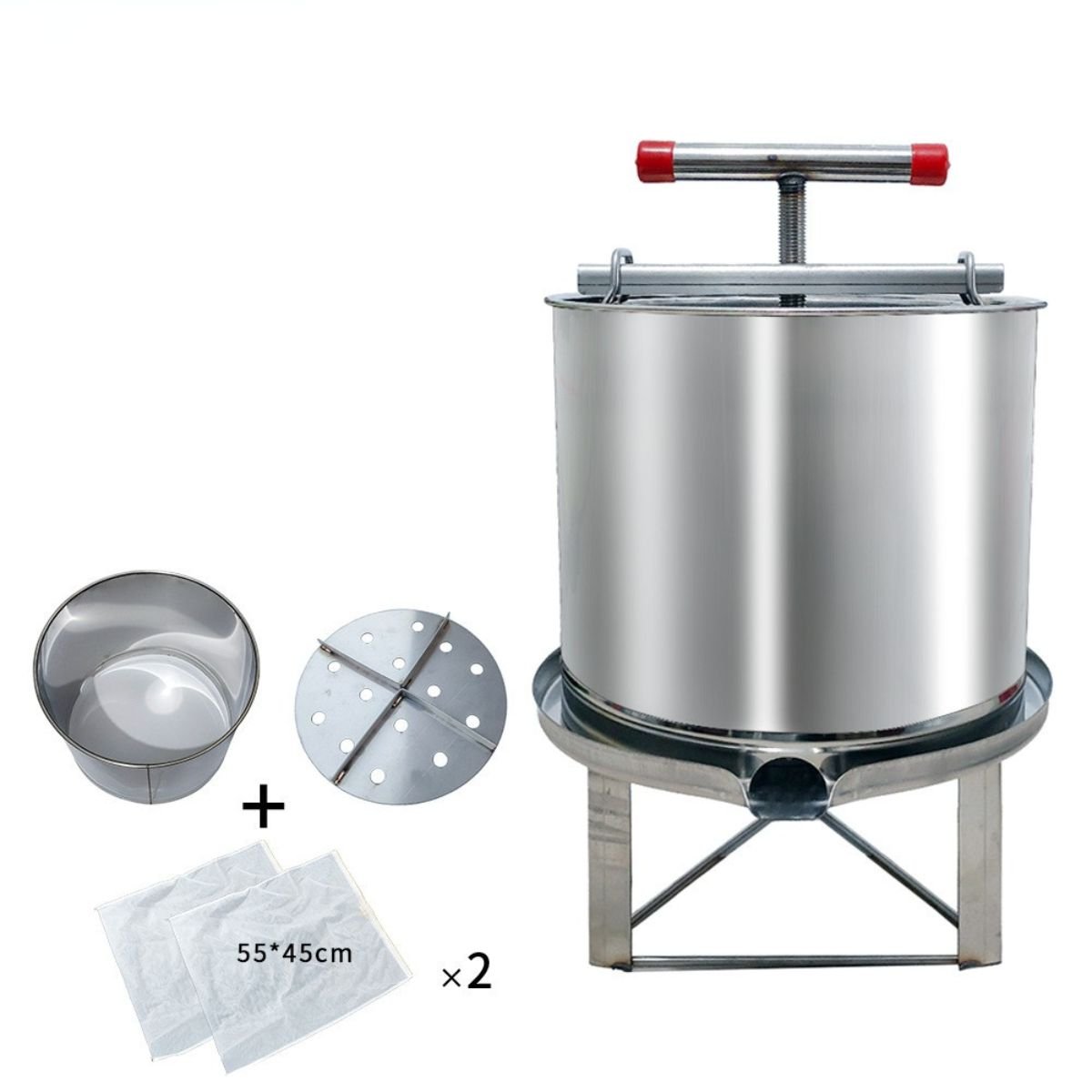 Splash-Guard Manual Honey Press