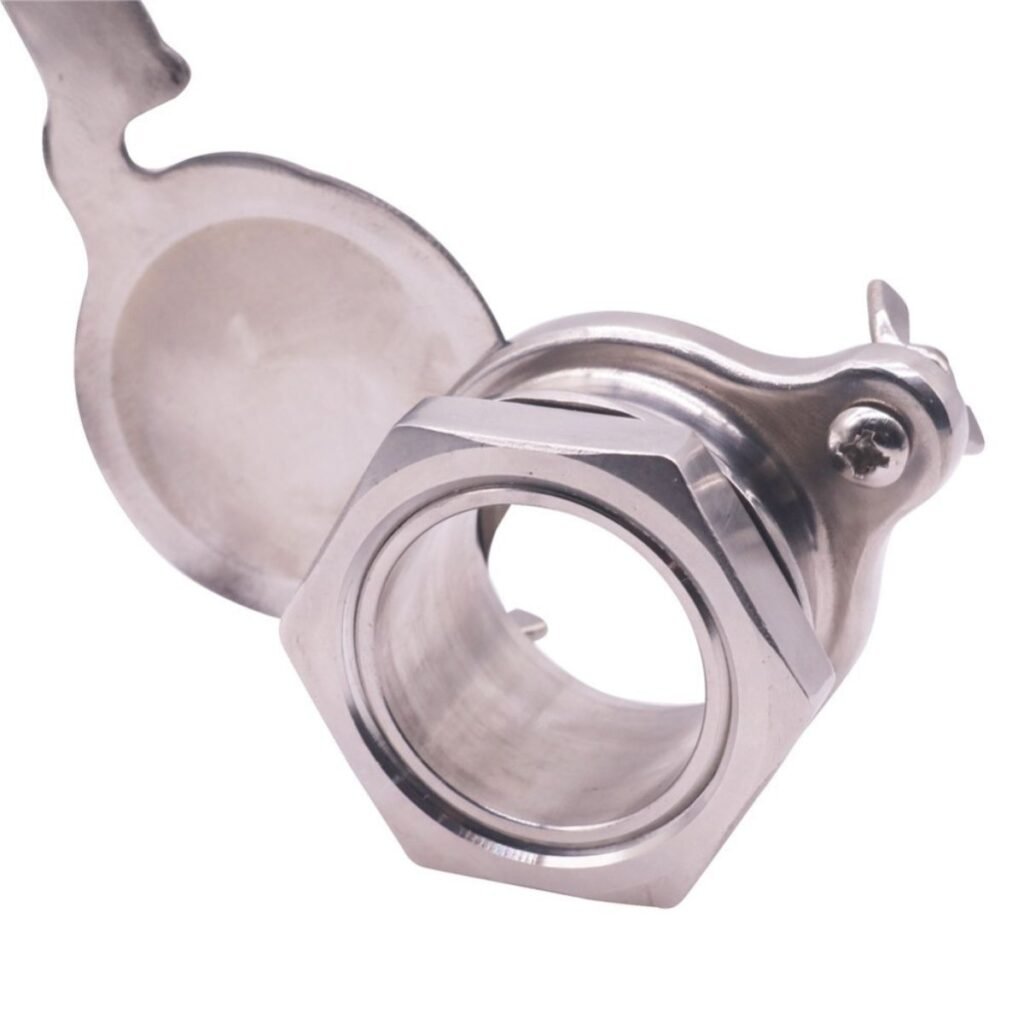 Dimensions – 48 mm OD Honey Gate SS304 BBE-HGV-2