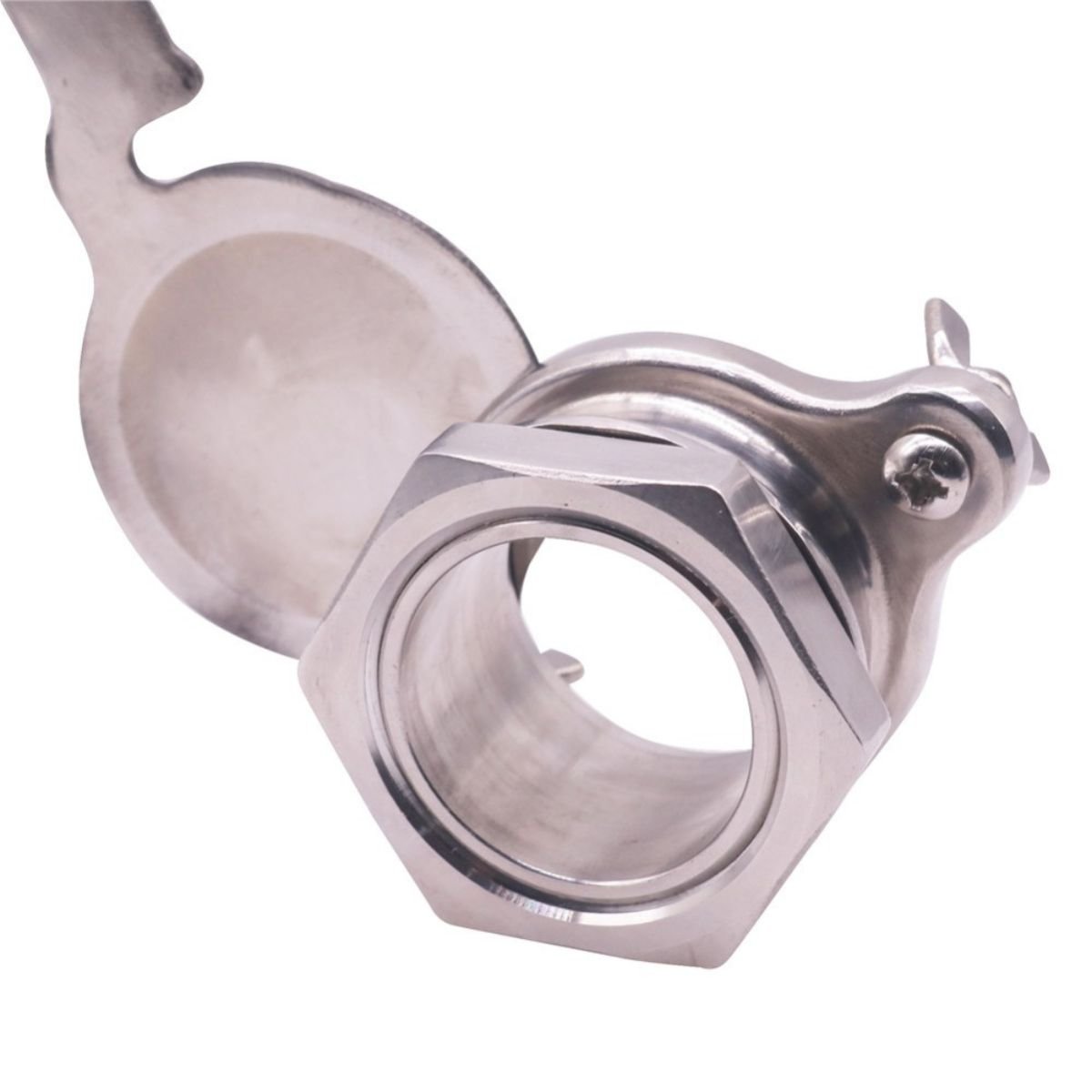Dimensions – 48 mm OD Honey Gate SS304 BBE-HGV-2