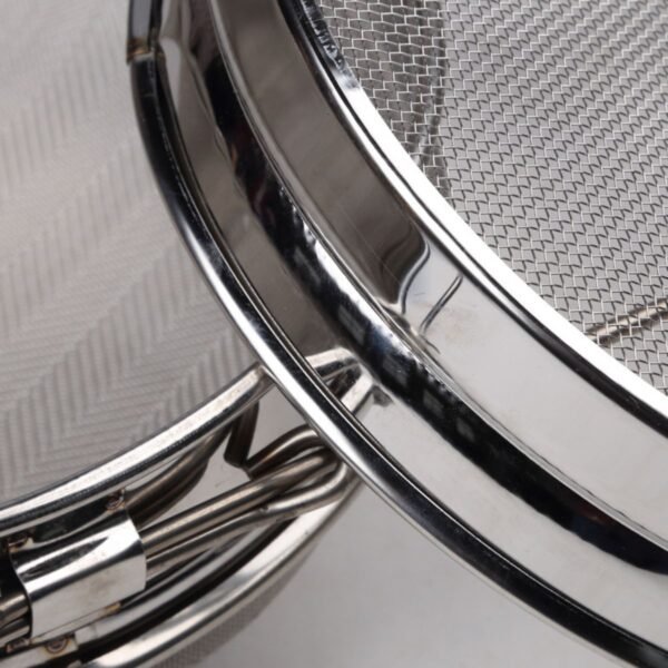Stainless Steel Double Sieve Honey Strainer—Secure Fit for 5-Gallon Buckets - Image 4