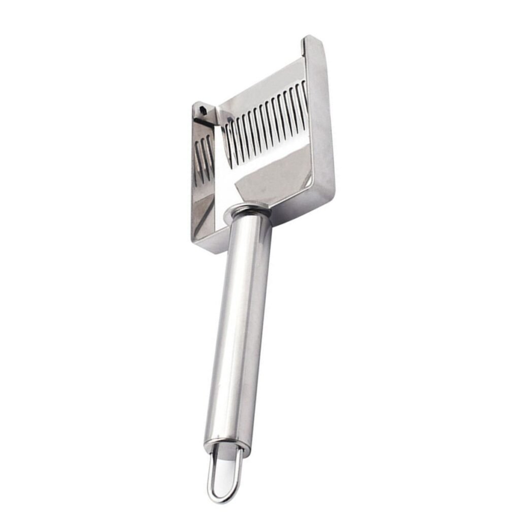 Stainless Steel Uncapping Fork — Square Head, BBE-UF-02
