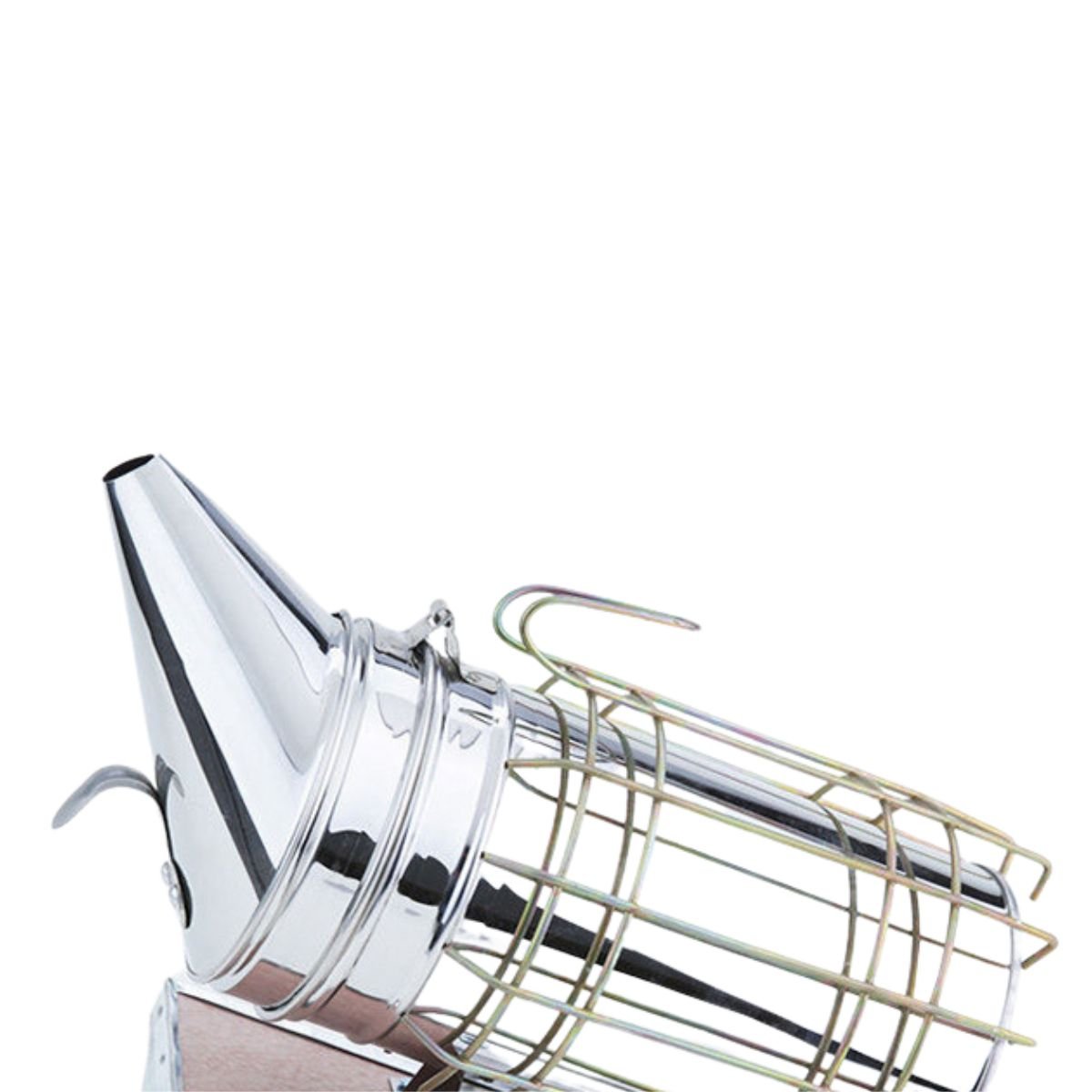 Bellows-Type Stainless Steel Bee Smoker—Big Smoke, Cool Output, Built for Safety - Image 3