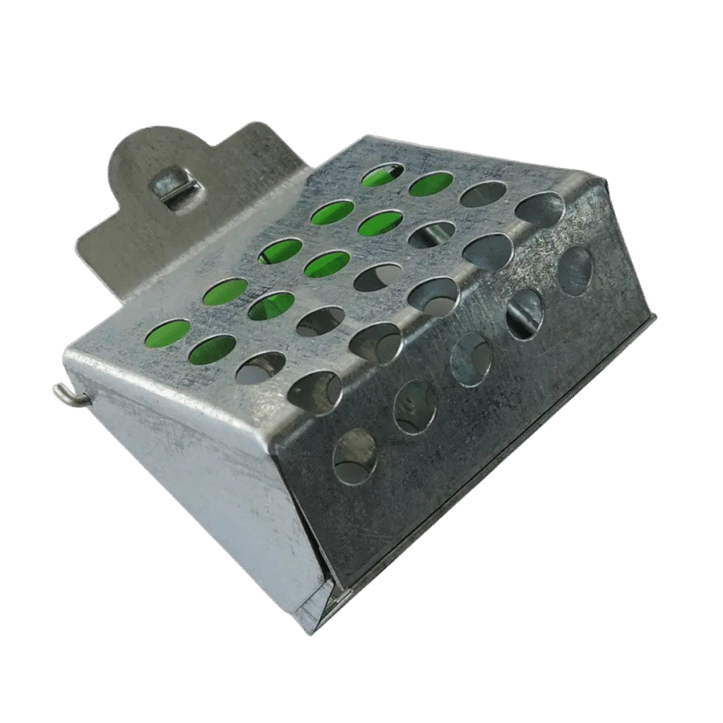 Durable metal queen bee catcher clip cage BBE-MBC-3 with ventilated steel design for safe queen marking and inspection