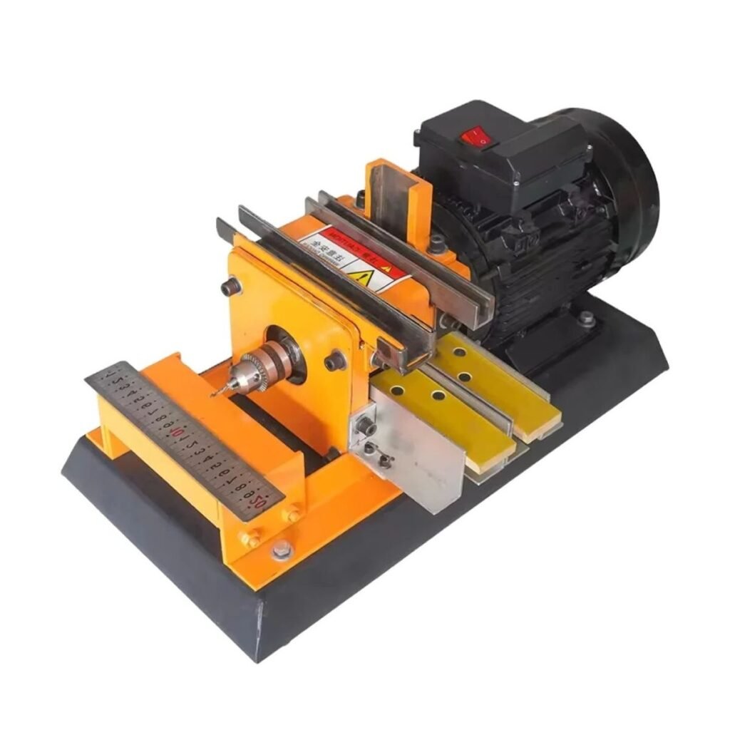 Mini beehive frame making machine with stainless steel guides for precise frame forming