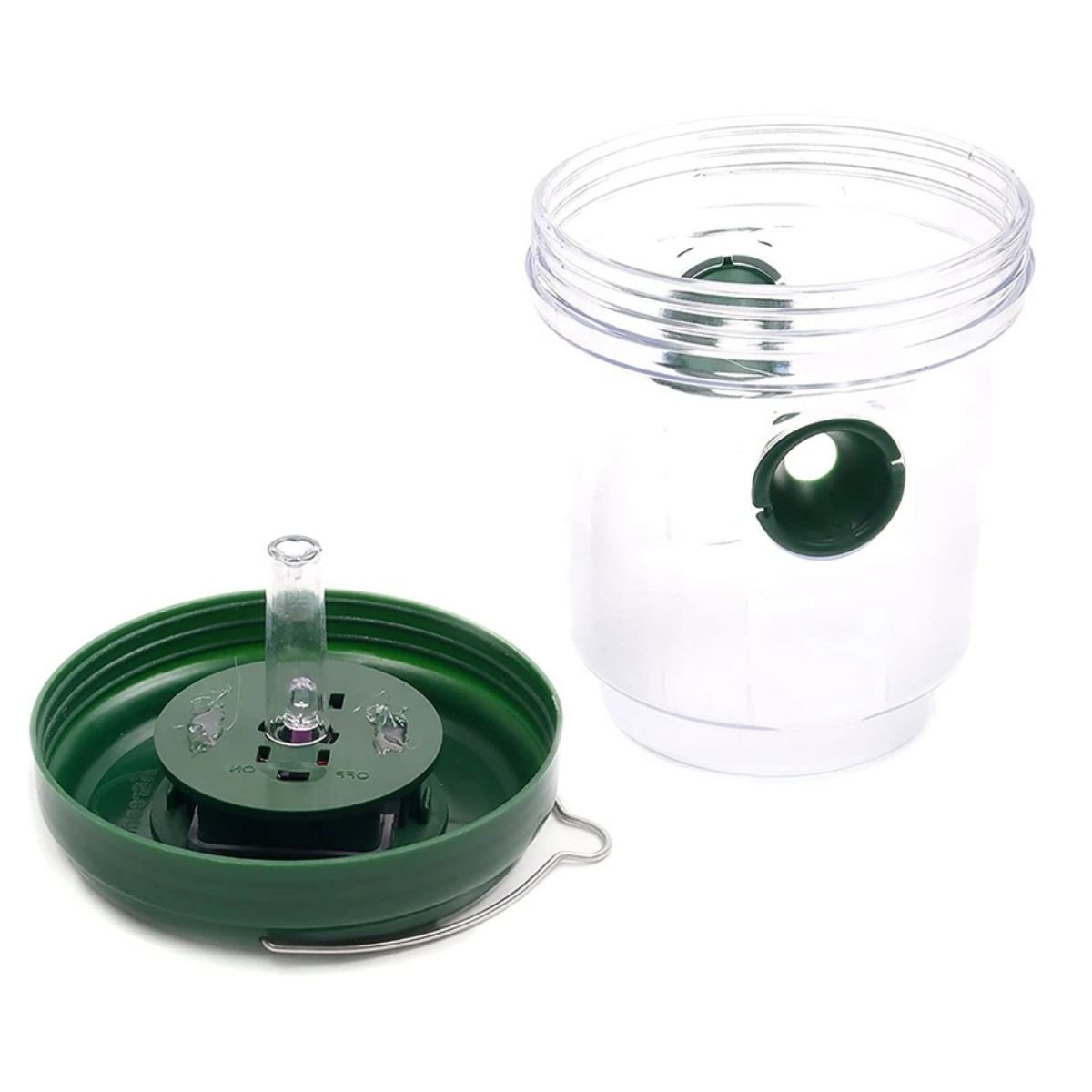 Solar Powered Wasp Trap for Apiary Protection BBE-SWT-2 – Reusable Hornet & Yellow Jacket Catcher with UV LED - Image 4